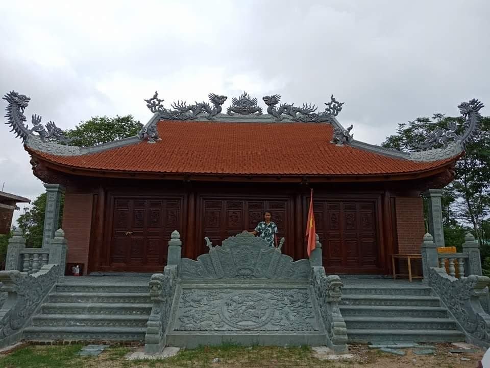 Rồng đá tự nhiên cho nhà thờ họ và công trình tâm linh