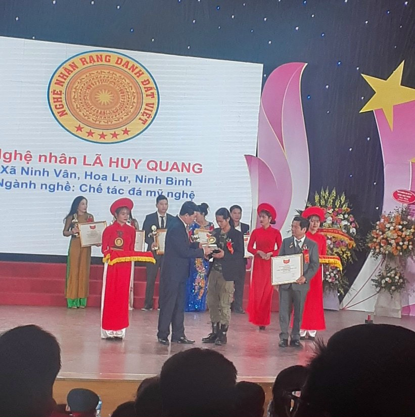 lễ trao giả nghệ nhân dạng danh đất việt